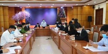 Thông báo kết luận của Chủ tịch UBND thành phố tại cuộc làm việc với 5 huyện giáp ranh với tỉnh Hải Dương